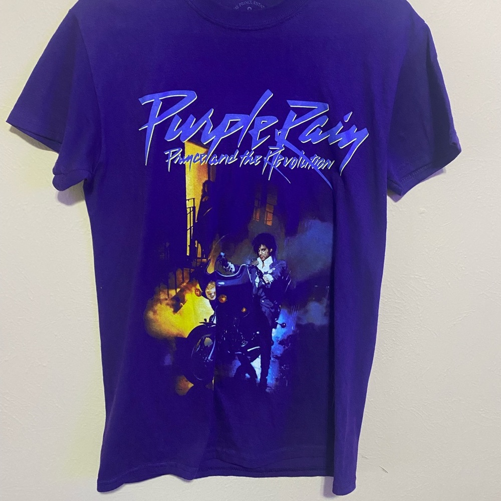 Prince purple rain shirt